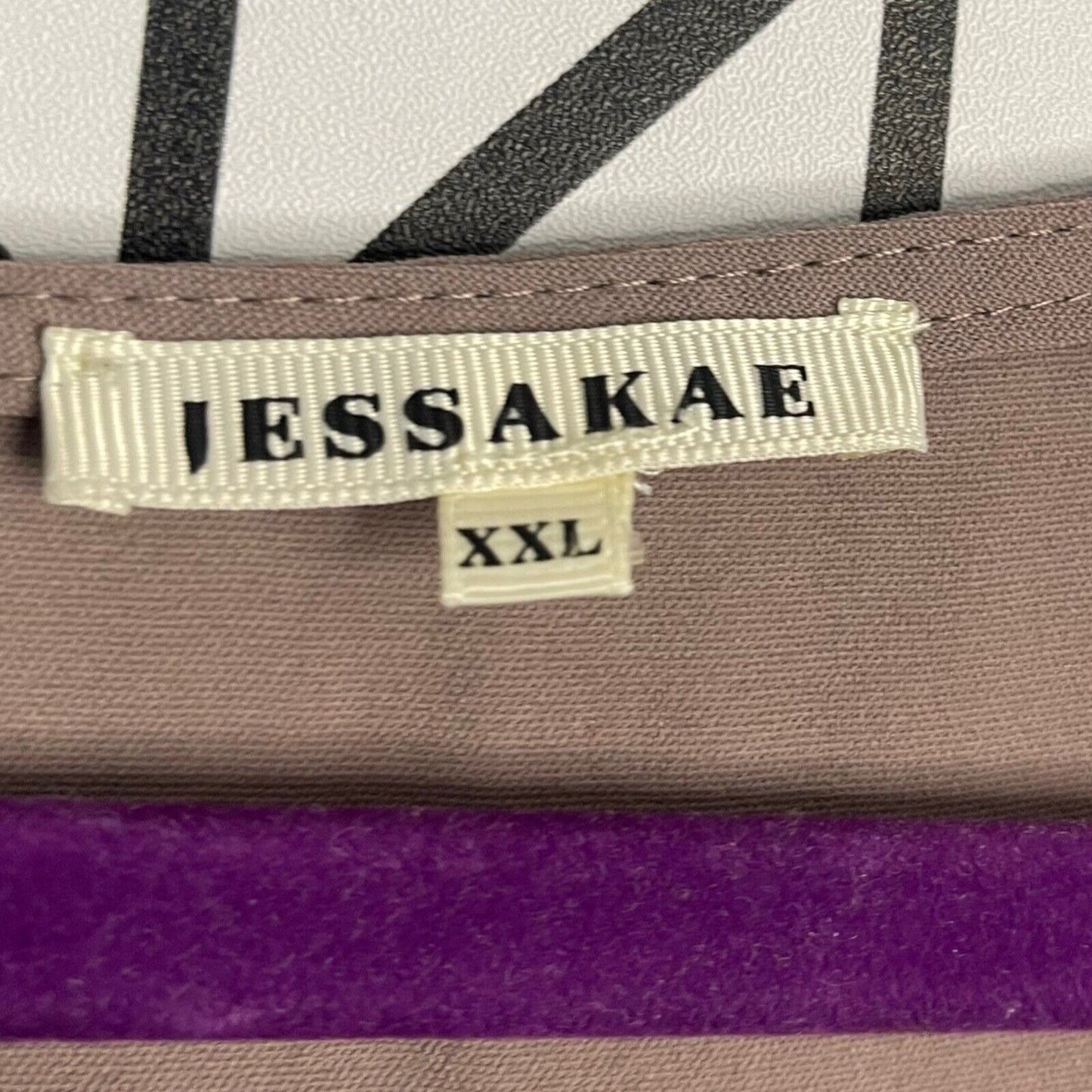 Jessakae Women's Brown Maxi Dress Plus Size XXL Button Front Cottagecore Casual